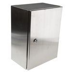 RS PRO 304 Stainless Steel Wall Box, IP66, 400 mm x 300 mm x 200mm