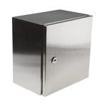 RS PRO 304 Stainless Steel Wall Box, IP66, 300 mm x 300 mm x 200mm