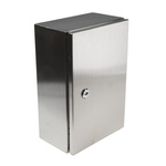 RS PRO 304 Stainless Steel Wall Box, IP66, 500 mm x 400 mm x 250mm