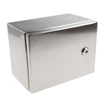 RS PRO 304 Stainless Steel Wall Box, IP66, 240 mm x 180 mm x 150mm