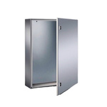 Rittal KEL Series Stainless Steel Wall Box, IP66, ATEX, IECEx, 380 mm x 300 mm x 210mm