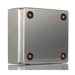 Rittal KEL Series 304 Stainless Steel Wall Box, IP66, ATEX, IECEx, 150 mm x 150 mm x 80mm