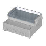 Bopla RegloCard-Plus Series ABS, Polycarbonate Wall Box, IP65, Viewing Window, 213 mm x 185 mm x 104.5mm