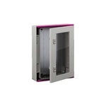 Rittal AX Series Fibreglass Reinforced Polyester Wall Box, IP56, Viewing Window, 400 mm x 400 mm x 200mm