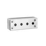 Rittal 304 Stainless Steel Enclosure, IP66, 100 mm x 280 mm x 90mm
