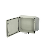 Fibox Polycarbonate Wall Box, IP66, 300 mm x 300 mm x 210mm
