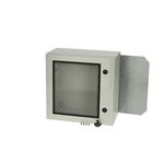 Fibox Polycarbonate Wall Box, IP66, 400 mm x 400 mm x 210mm