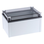 Fibox CAB PCQ Series Polycarbonate Wall Box, IP66, IP67, Viewing Window, 172 mm x 198 mm x 298mm