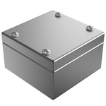 Rose Stainless Steel Enclosures Series Stainless Steel Wall Box, IP66, 100 mm x 100 mm x 61mm
