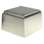 Rittal HD Series Stainless Steel Terminal Box, IP66, IP69K, 150 mm x 150 mm x 120mm