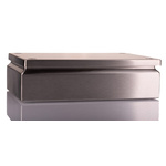 Rittal KL Series Stainless Steel Terminal Box, IP66, 300 mm x 200 mm x 80mm