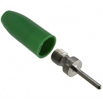 Cinch Connectors Green Female Test Socket - Solder Termination, 1750V, 10A