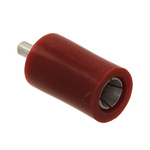 Cinch Connectors Red Female Test Socket - Solder Termination, 5A