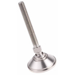 Nu-Tech Engineering M8 Stainless Steel Adjustable Foot, 450kg Static Load Capacity 10° Tilt Angle