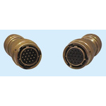 Glenair 26 Way Cable Mount MIL Spec Circular Connector Plug, Pin Contacts,Shell Size 16, MIL-DTL-26482