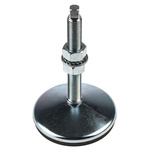 RS PRO M16 Rubber Adjustable Foot, 900kg Static Load Capacity 5° Tilt Angle