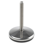 RS PRO M16 Rubber Adjustable Foot, 3000kg Static Load Capacity 10° Tilt Angle