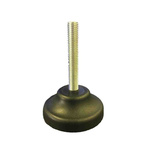 RS PRO M10 40mm Dia. Polyamide Adjustable Foot, 500kg Static Load Capacity