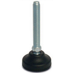 RS PRO M16 Polyamide Adjustable Foot, 1500kg Static Load Capacity 30° Tilt Angle