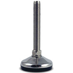 RS PRO M16 Stainless Steel Adjustable Foot, 1000kg Static Load Capacity 10° Tilt Angle