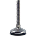 RS PRO M14 Stainless Steel Adjustable Foot, 1000kg Static Load Capacity 10° Tilt Angle