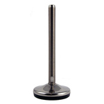 RS PRO M10 40mm Dia. Rubber Adjustable Foot, 300kg Static Load Capacity 10° Tilt Angle