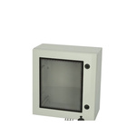 Fibox Polycarbonate Wall Box, IP66, 500 mm x 500 mm x 210mm