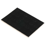 RS PRO Circular Polymer Non Slip Pad, 8mm diameter x 3mm height