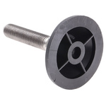 Nu-Tech Engineering M16 PA Reinforced Nylon Adjustable Foot, 1500kg Static Load Capacity 10° Tilt Angle
