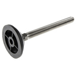 Nu-Tech Engineering M16 PA Reinforced Nylon Adjustable Foot, 1500kg Static Load Capacity 10° Tilt Angle