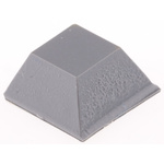 3M Tapered Square PUR Self Adhesive Feet, 12.7mm diameter 12.7mm width x 12.7mm length x 5.8mm height