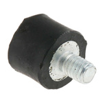 RS PRO M4 Anti Vibration Mount, Male to Female Bobbin with 4.75kg Compression Load