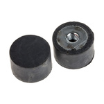 RS PRO M4 Anti Vibration Mount, Female Buffer Foot with 15kg Compression Load