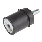 RS PRO M8 Anti Vibration Mount, Male to Female Bobbin with 25.63kg Compression Load