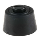 RS PRO Round Anti Vibration Mount, Rubber Foot