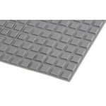 RS PRO Square PUR Self Adhesive Feet, 12.7mm diameter x 3mm height