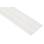 RS PRO Cylindrical PUR Self Adhesive Feet, 9.5mm diameter x 3.2mm height