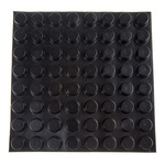 RS PRO Cylindrical PUR Self Adhesive Feet, 16.5mm diameter x 10.2mm height