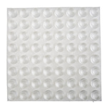 RS PRO Cylindrical PUR Self Adhesive Feet, 16.5mm diameter x 10.2mm height
