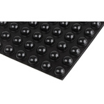 RS PRO Hemispherical PUR Self Adhesive Feet, 17.8mm diameter x 9.6mm height