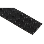 RS PRO Cylindrical PUR Self Adhesive Feet, 9.5mm diameter x 3.2mm height