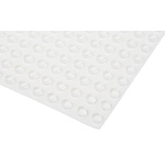 RS PRO Cylindrical PUR Self Adhesive Feet, 9.5mm diameter x 4.8mm height