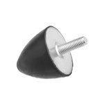 RS PRO M6 Anti Vibration Mount, Bump Stop with 35kg Compression Load
