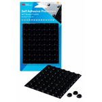 3M Circular PUR Self Adhesive Feet, 12.7mm diameter x 3.5mm height