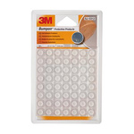 3M Circular PUR Self Adhesive Feet, 12.7mm diameter x 3.5mm height