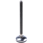 Nu-Tech Engineering M12 Stainless Steel Adjustable Foot, 350kg Static Load Capacity 3.5° Tilt Angle