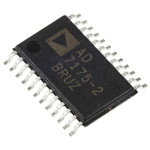 Analog Devices, Quad 24-bit- ADC 250ksps, 24-Pin TSSOP