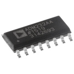 Analog Devices ADM232AARNZ Line Transceiver, 16-Pin SOIC