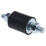 FIBET M8 Anti Vibration Mount, Male to Male Bobbin with 25.8kg Compression Load