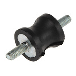 RS PRO M4 Anti Vibration Mount, Male to Male Bobbin